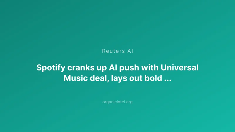 Spotify and Universal Music Group Strike Landmark Deal for AI-Generated Remixes