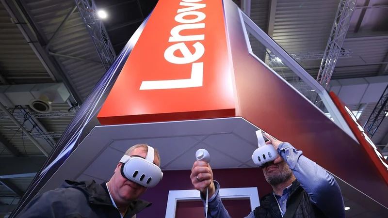 Lenovo Shares Surge 13% to 26-Year High as AI Revenue Nears One-Third of Sales