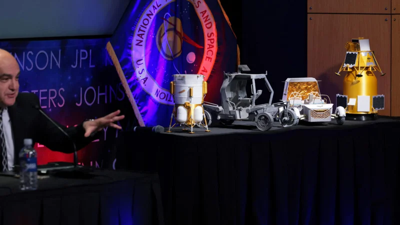 NASA Awards Blue Origin First Moon Base Contracts in $20 Billion Lunar Push