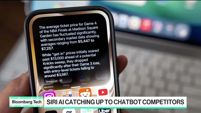 Apple Unveils Siri AI Upgrade to Stem User Flight to ChatGPT and Rivals