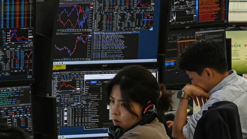 Debt and Risky Bets Fuel South Korea and Taiwan's AI Stock Boom