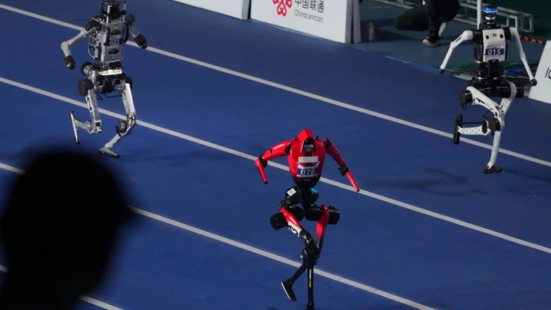 Chinese Humanoid Robot Runs 100 Meters in 9.39 Seconds at Beijing Games