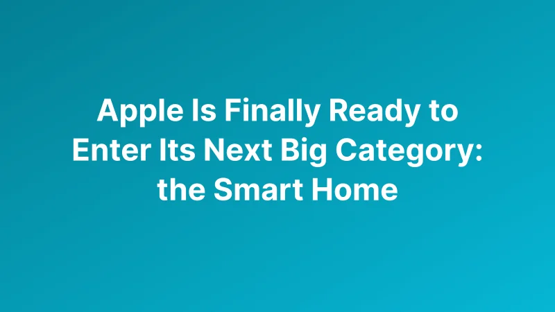 Apple Sets October 13 Smart-Home Debut With Hub, HomePod Mini Update and New TV Box