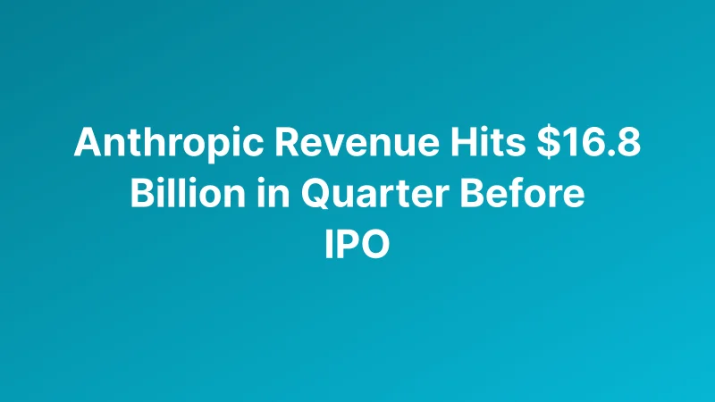 Anthropic Reports $16.8 Billion Third-Quarter Revenue as IPO Plans Gather Momentum