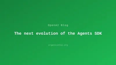 OpenAI's Agents SDK Gets Enterprise-Grade Sandboxing and Native Harness