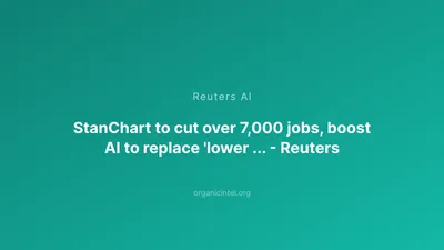 Standard Chartered to Cut 7,800 Jobs While Meta Lays Off 8,000 as AI Reshapes Workforces