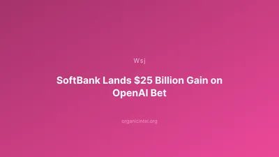 SoftBank's $60 Billion OpenAI Gamble Divides Executives as Son Bets the Firm on Altman