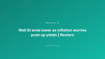Semiconductor Stocks Slide as Treasury Yields Spike, Inflation Fears Resurface