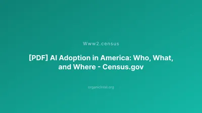 Microsoft's AI Map Reveals Surprising Spread Beyond Tech Hubs Into Mainstream America